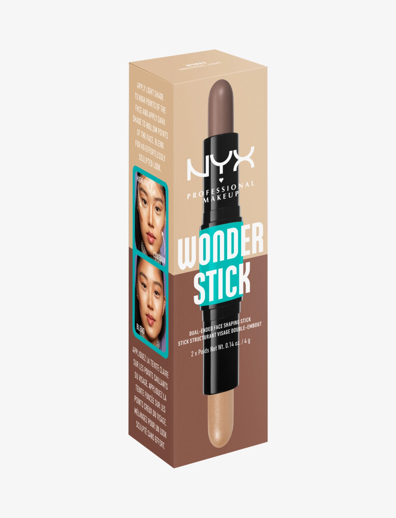 NYX Professional Makeup - Wonder Stick Dual-Ended Face Shaping - makeup - universal light - 1