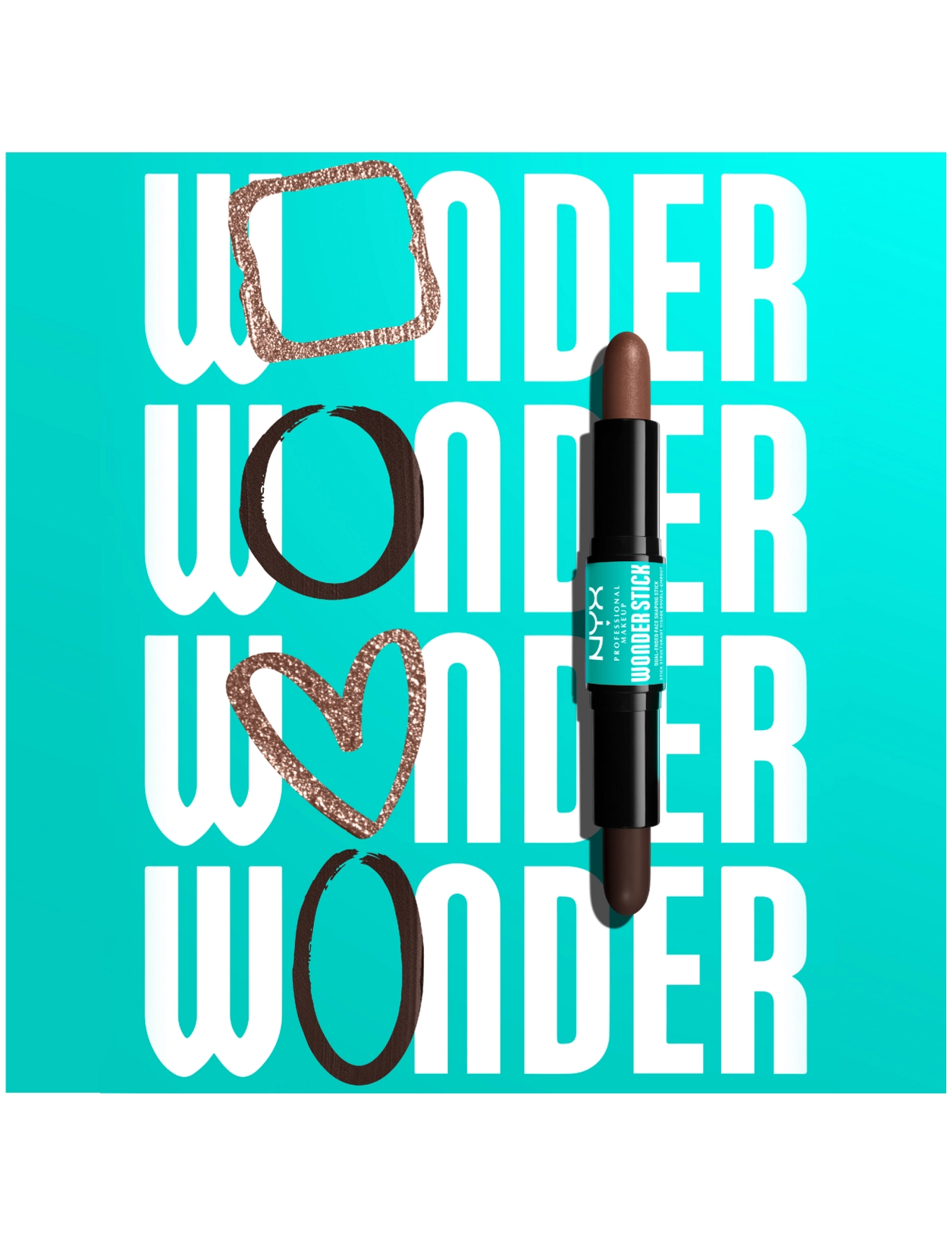 NYX Professional Makeup - Wonder Stick Dual-Ended Face Shaping - makeup - deep rich - 3