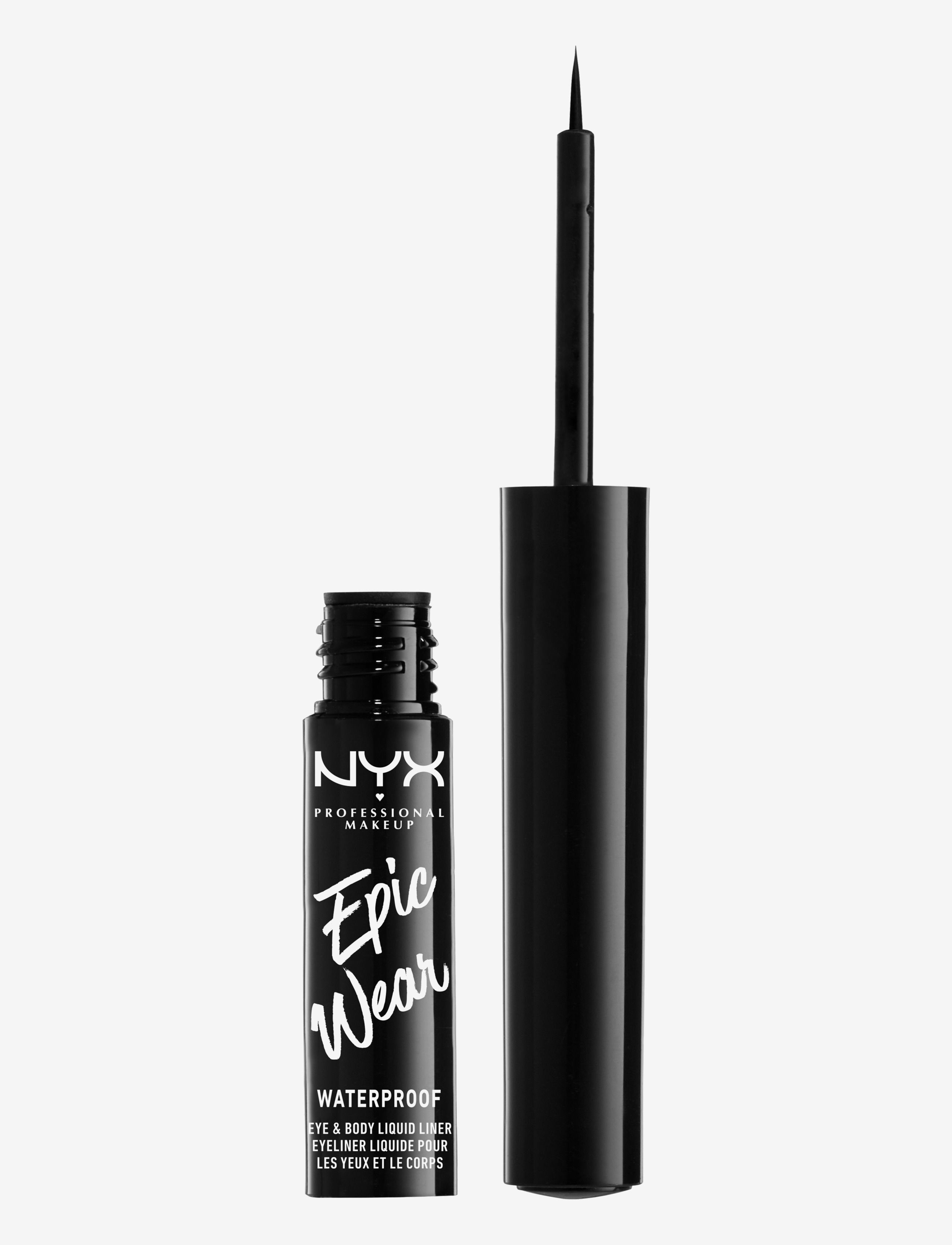NYX Professional Makeup Epic Wear Metallic Liquid Liner - Eyelinere - BLACK ME / black