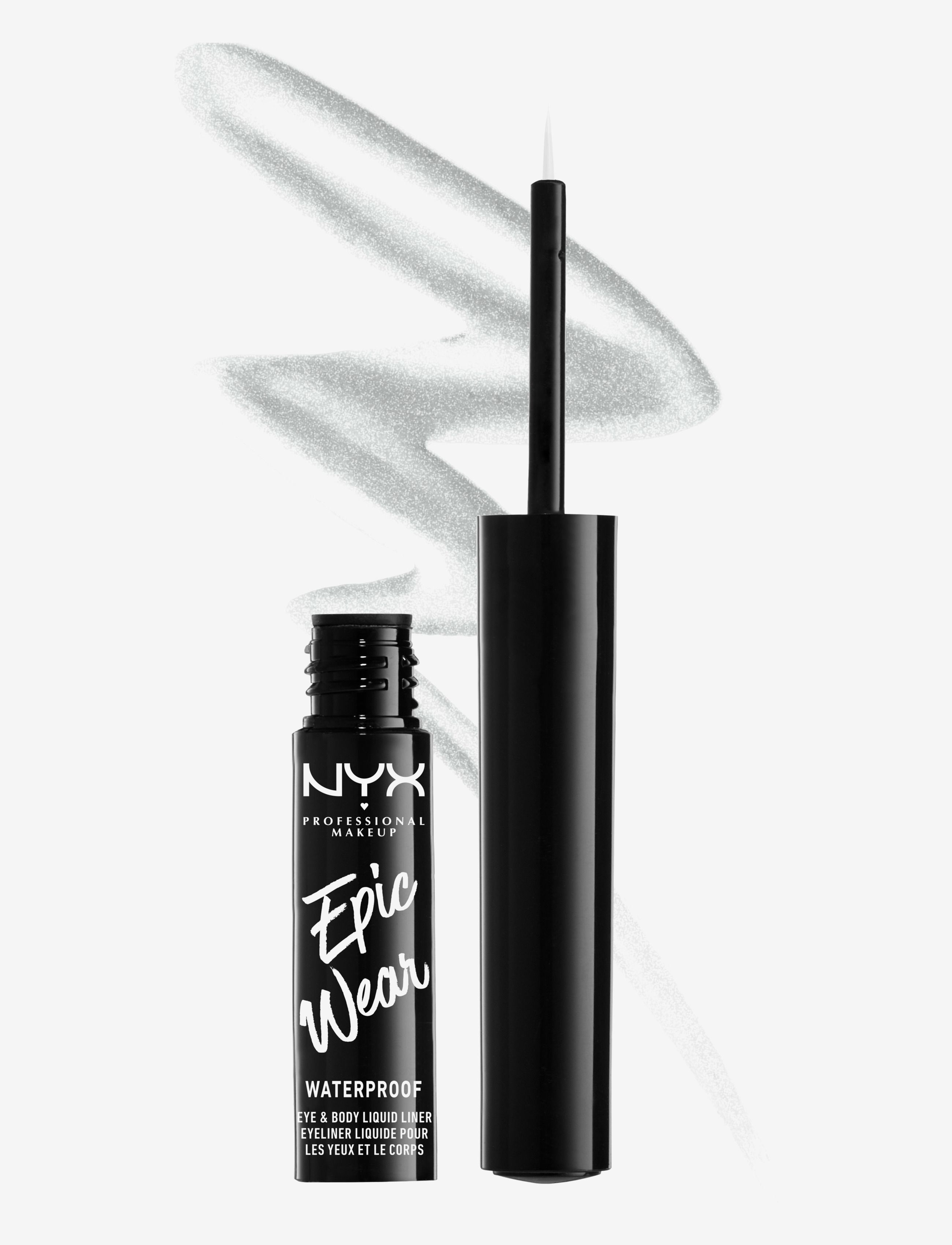 NYX Professional Makeup - Epic Wear Metallic Liquid Liner - sminke - silver m - 2