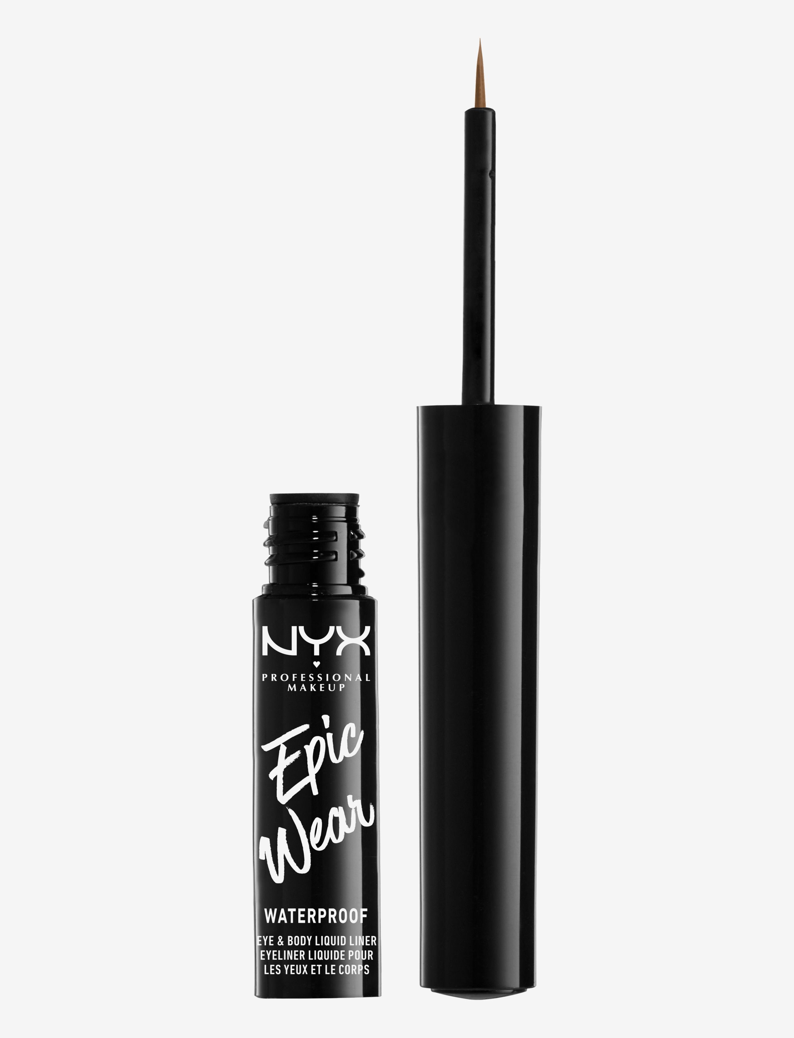 NYX Professional Makeup Epic Wear Metallic Liquid Liner - Makeup - BROWN ME / brown