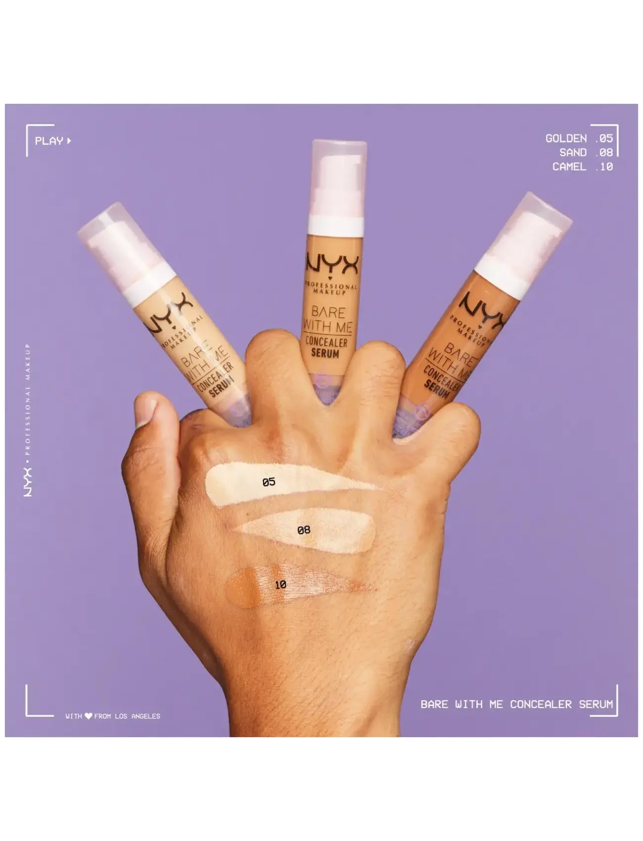 NYX Professional Makeup Nyx Professional Make Up Bare With Me Concealer Serum 05 Golden dam – bild 6