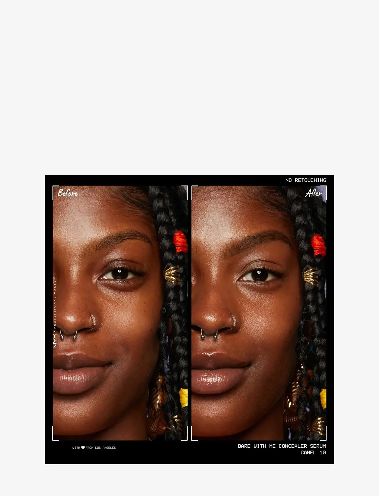 NYX Professional Makeup - NYX Professional Make Up Bare With Me Concealer Serum 10 Camel - makeup - camel - 3