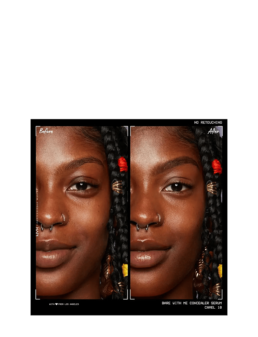 NYX Professional Makeup - NYX Professional Make Up Bare With Me Concealer Serum 10 Camel - makeup - camel - 3