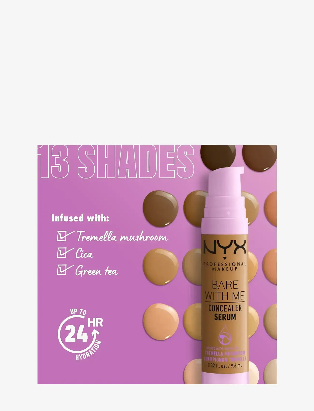 NYX Professional Makeup - NYX Professional Make Up Bare With Me Concealer Serum 10 Camel - makeup - camel - 5