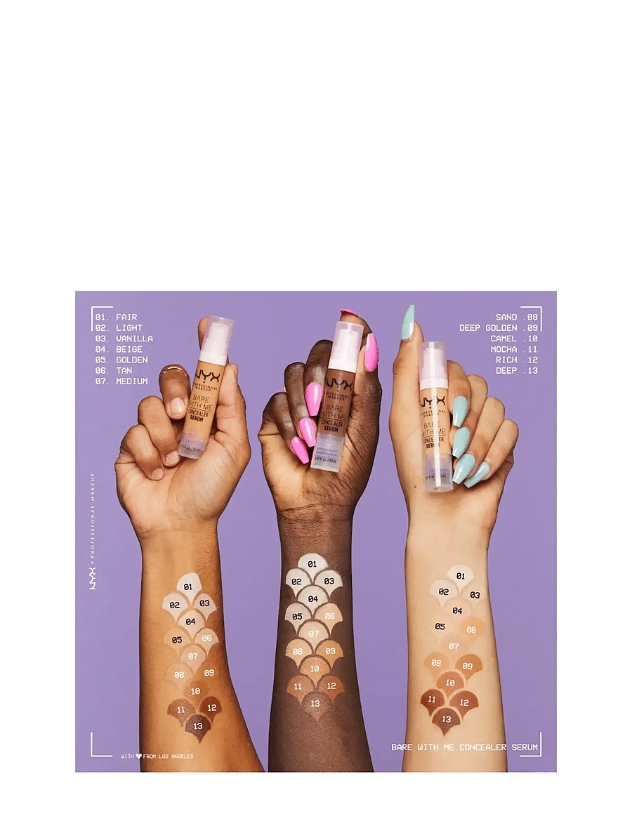 NYX Professional Makeup - NYX Professional Make Up Bare With Me Concealer Serum 12 Rich - makeup - rich - 2