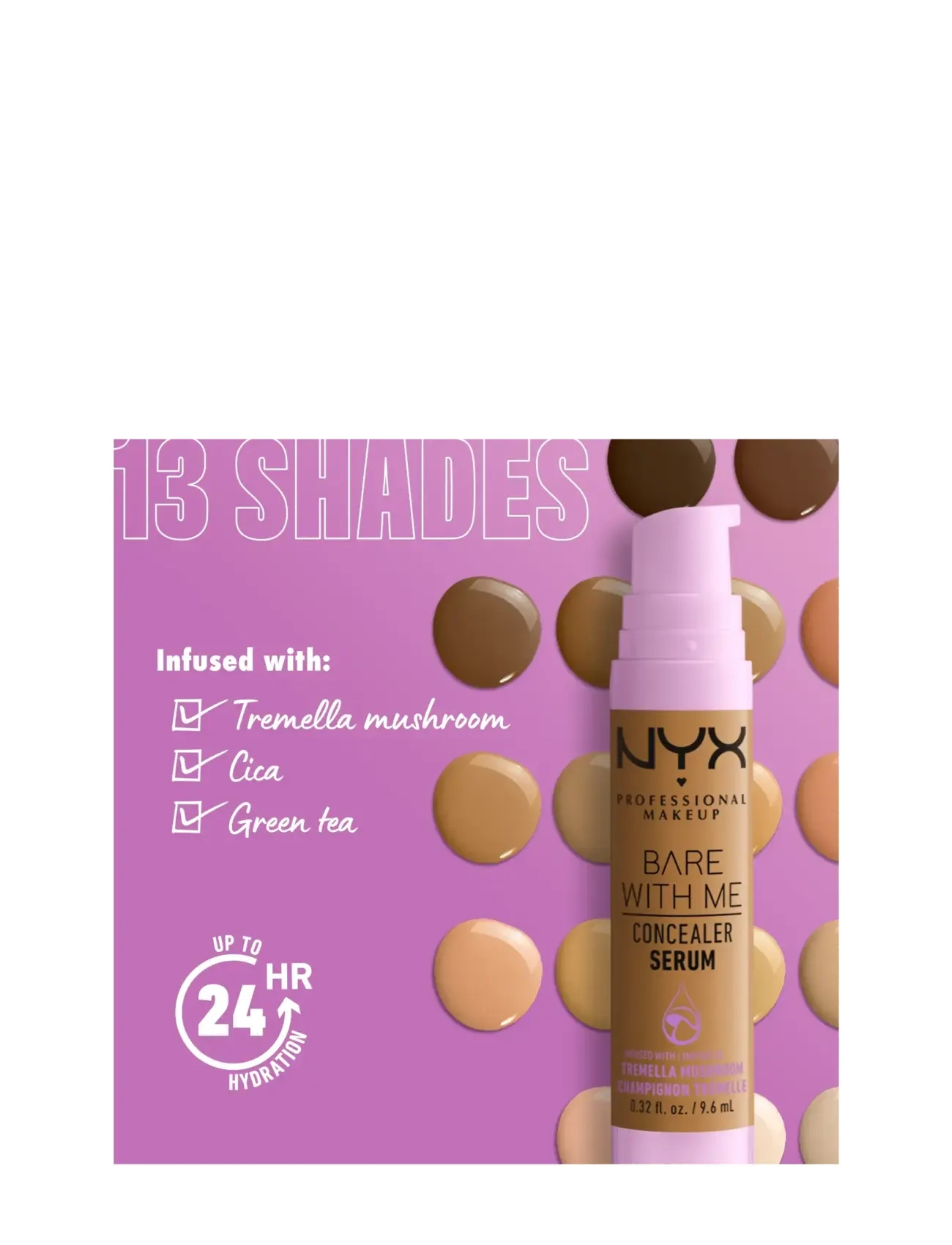 NYX Professional Makeup - NYX Professional Make Up Bare With Me Concealer Serum 12 Rich - makeup - rich - 5