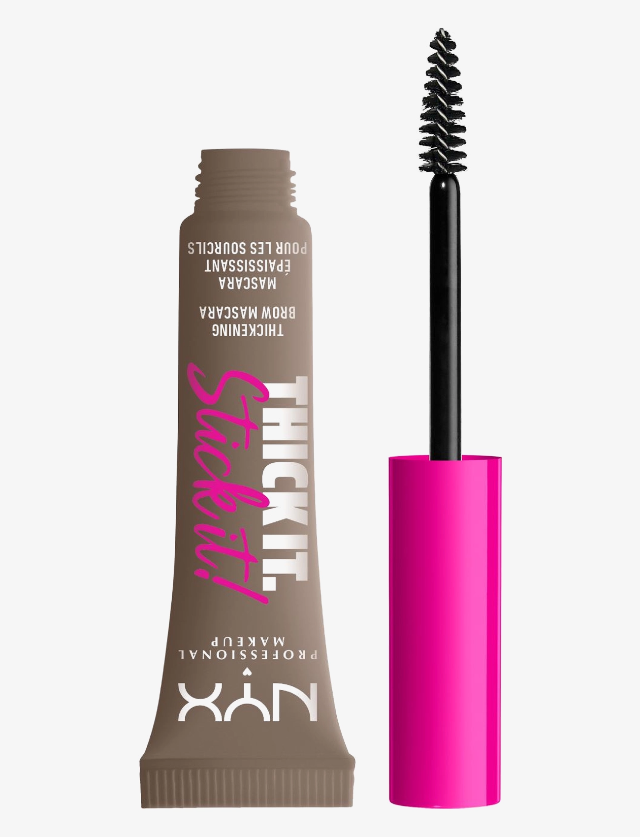 NYX Professional Makeup Thick It. Stick It! Brow Mascara, Øjenbryn, Str: 7 ml