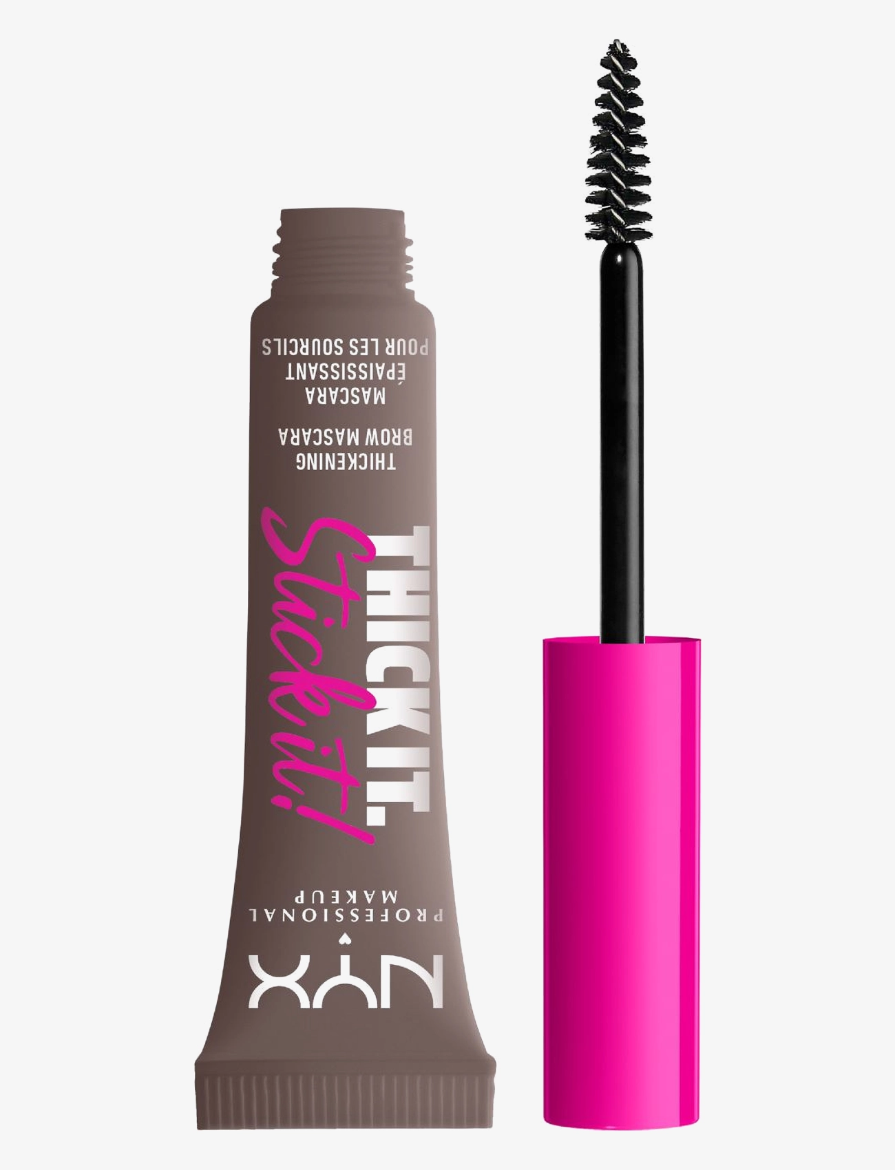 NYX Professional Makeup NYX Professional Makeup Thick it. Stick it! Brow Mascara - NYX Professional Makeup - COOL ASH BROWN / natural