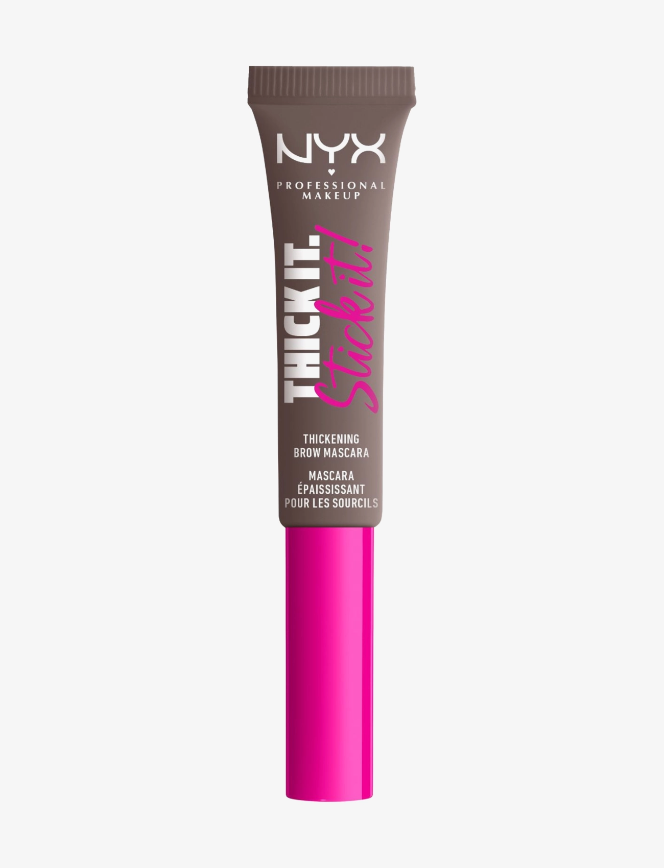 NYX Professional Makeup - NYX Professional Makeup Thick it. Stick it! Brow Mascara - Øjne & bryn - cool ash brown - 1
