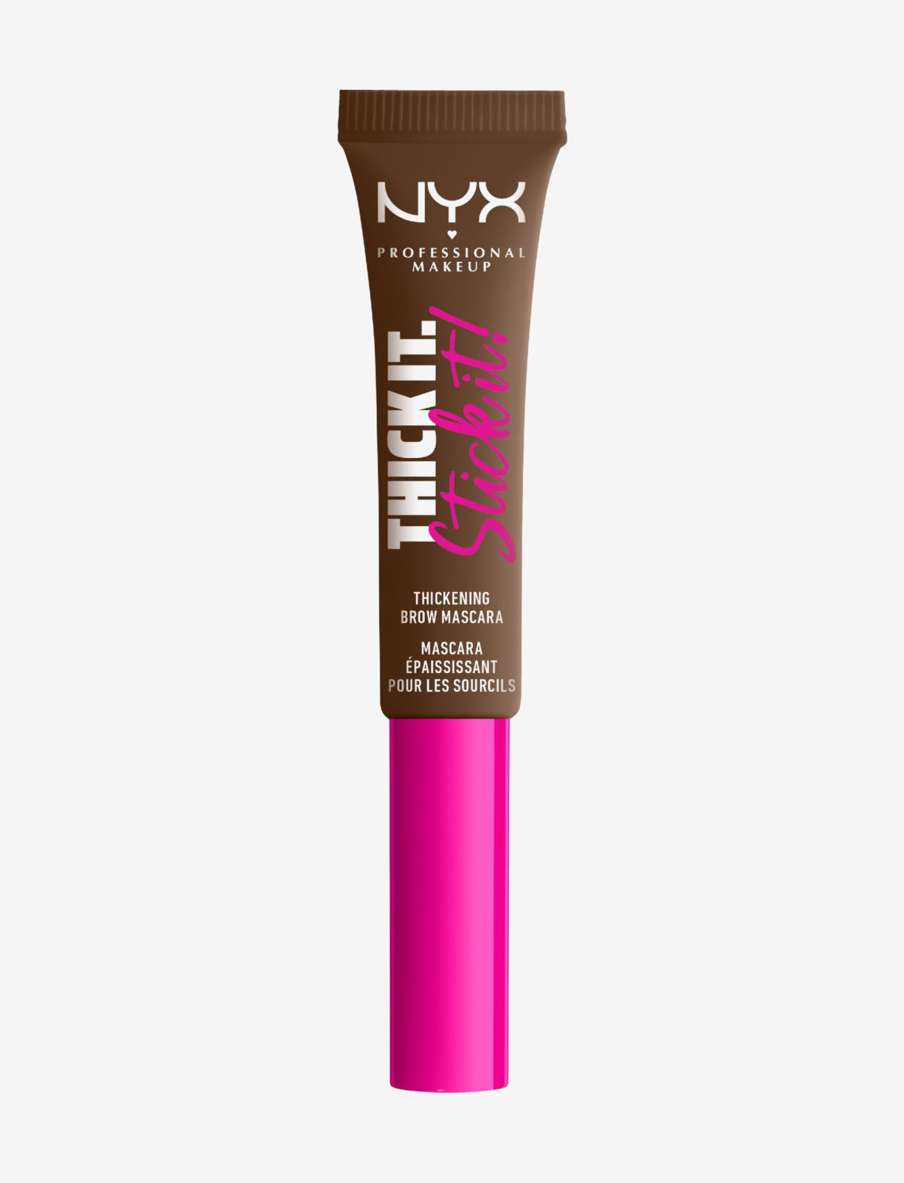 NYX Professional Makeup - NYX Professional Makeup Thick it. Stick it! Brow Mascara - konfirmationstøj - brunette - 1