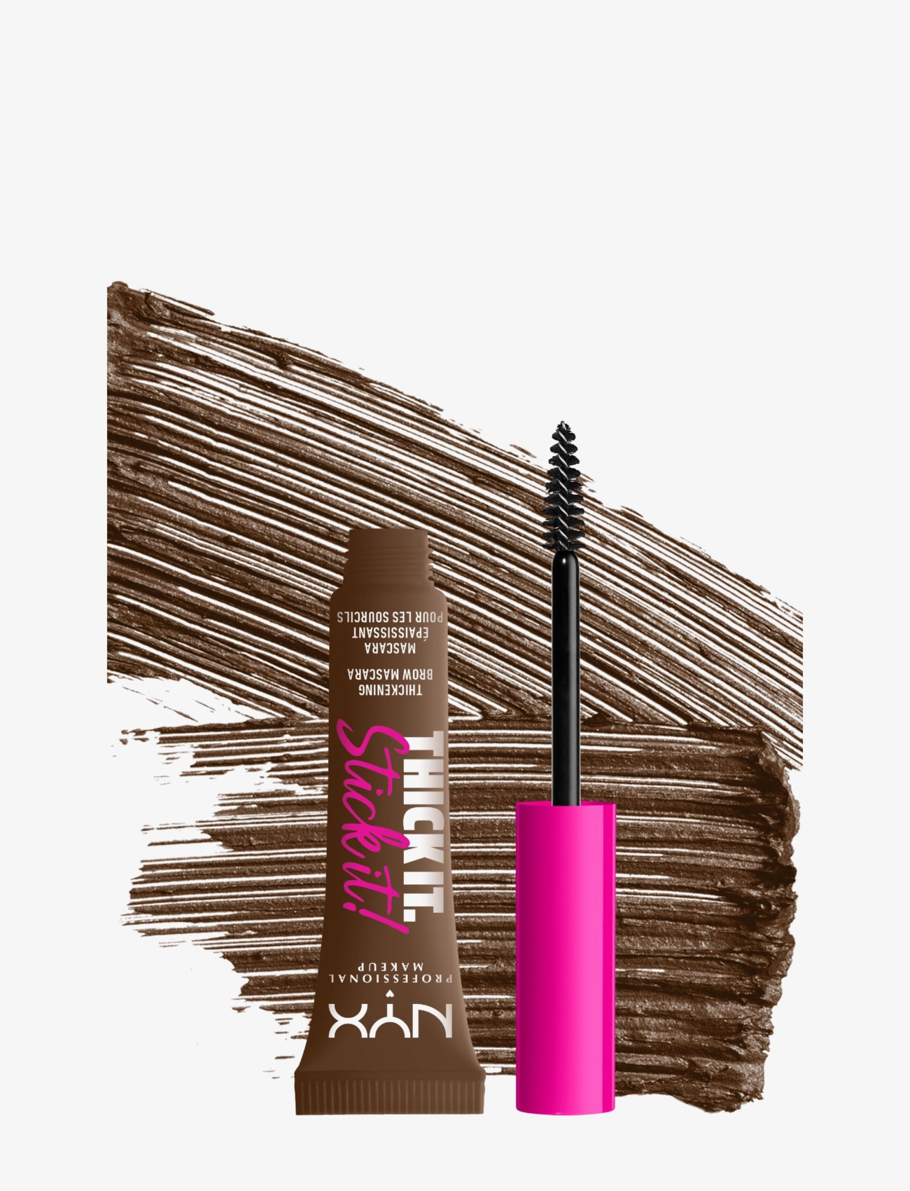 NYX Professional Makeup - NYX Professional Makeup Thick it. Stick it! Brow Mascara - Øjne & bryn - brunette - 2