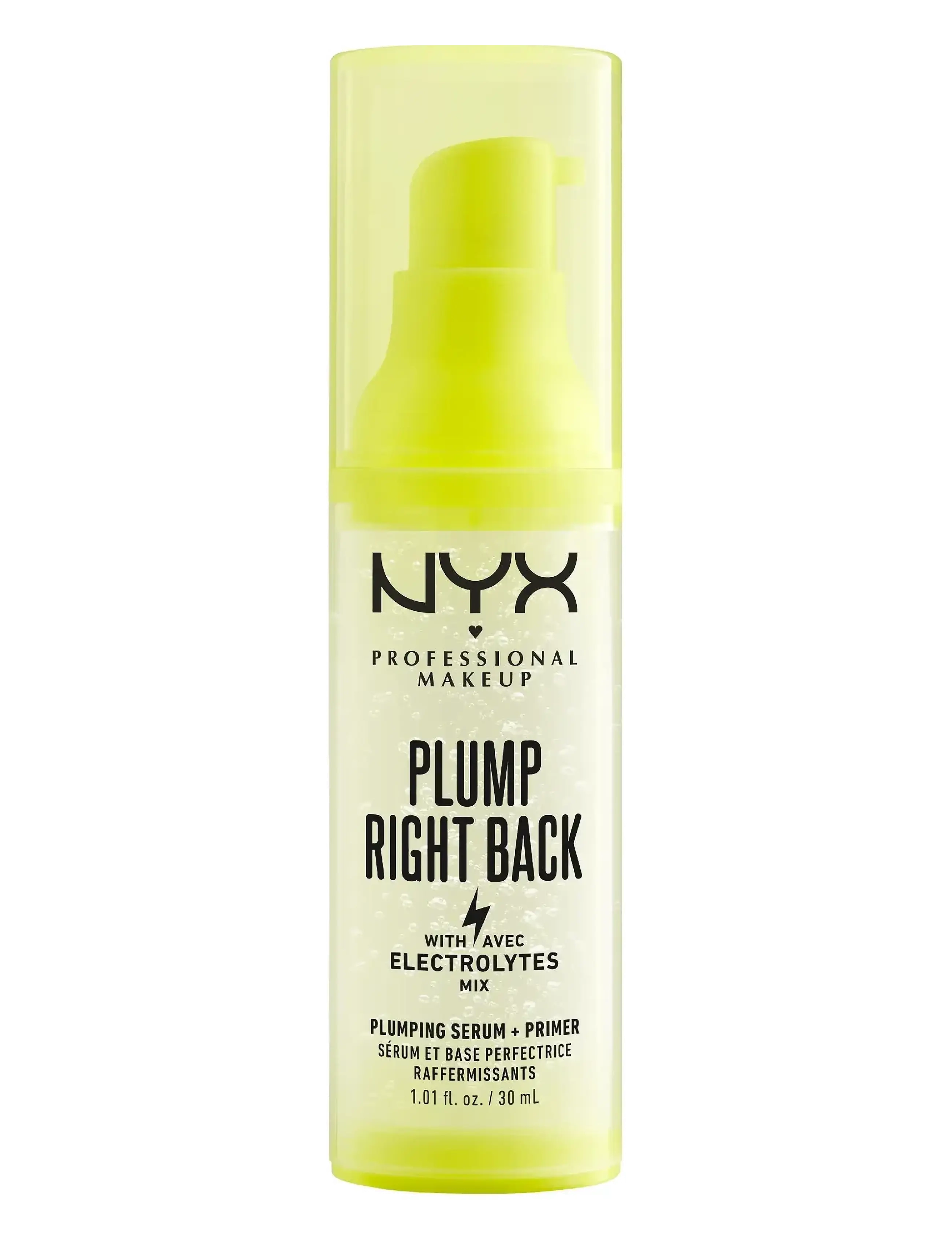 NYX Professional Makeup Nyx Professional Makeup Plump Right Back Primer + Serum, 30 ml, Nude, Ansigt > Ansigtsprimer, Dame