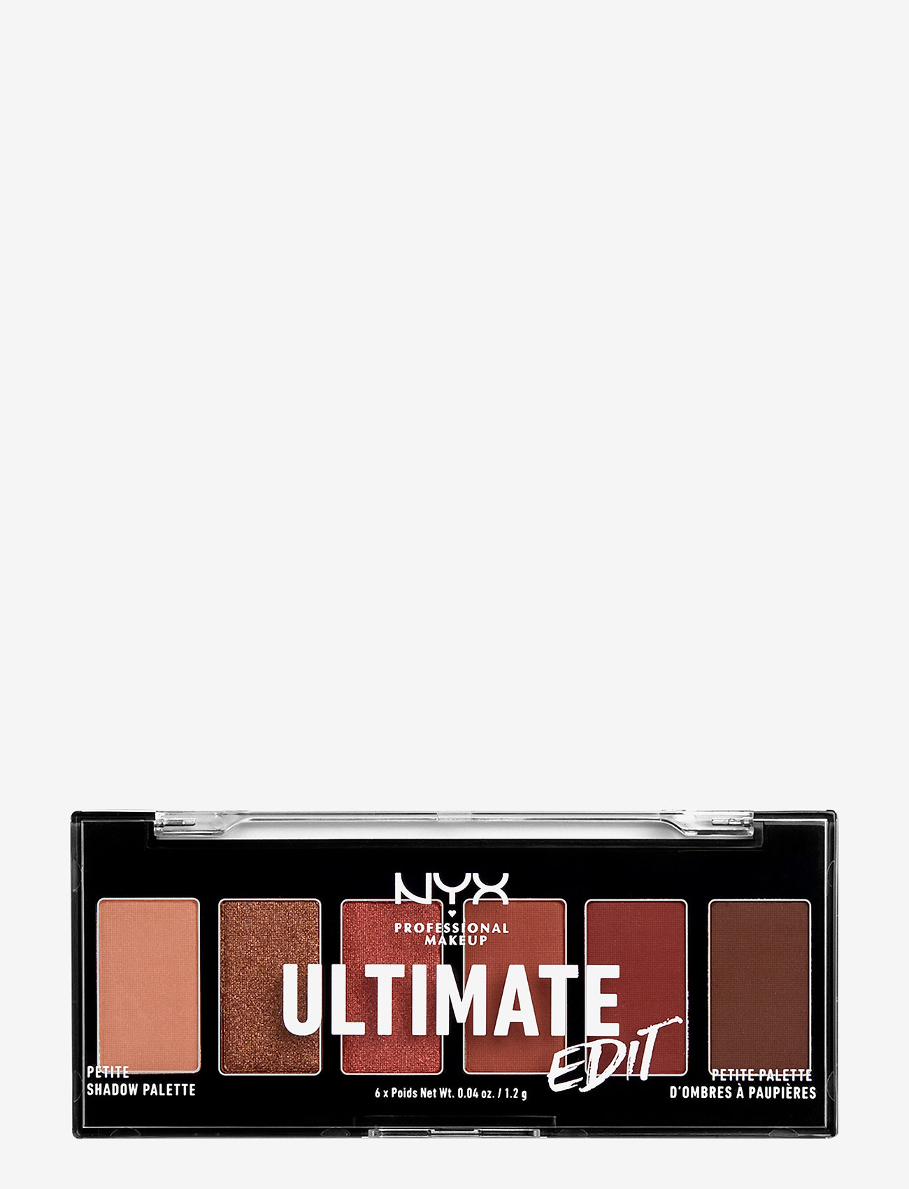NYX Professional Makeup - ULTIMATE EDIT PETITE SHADOW PALETTE - lägsta priserna - warm neutrals - 0