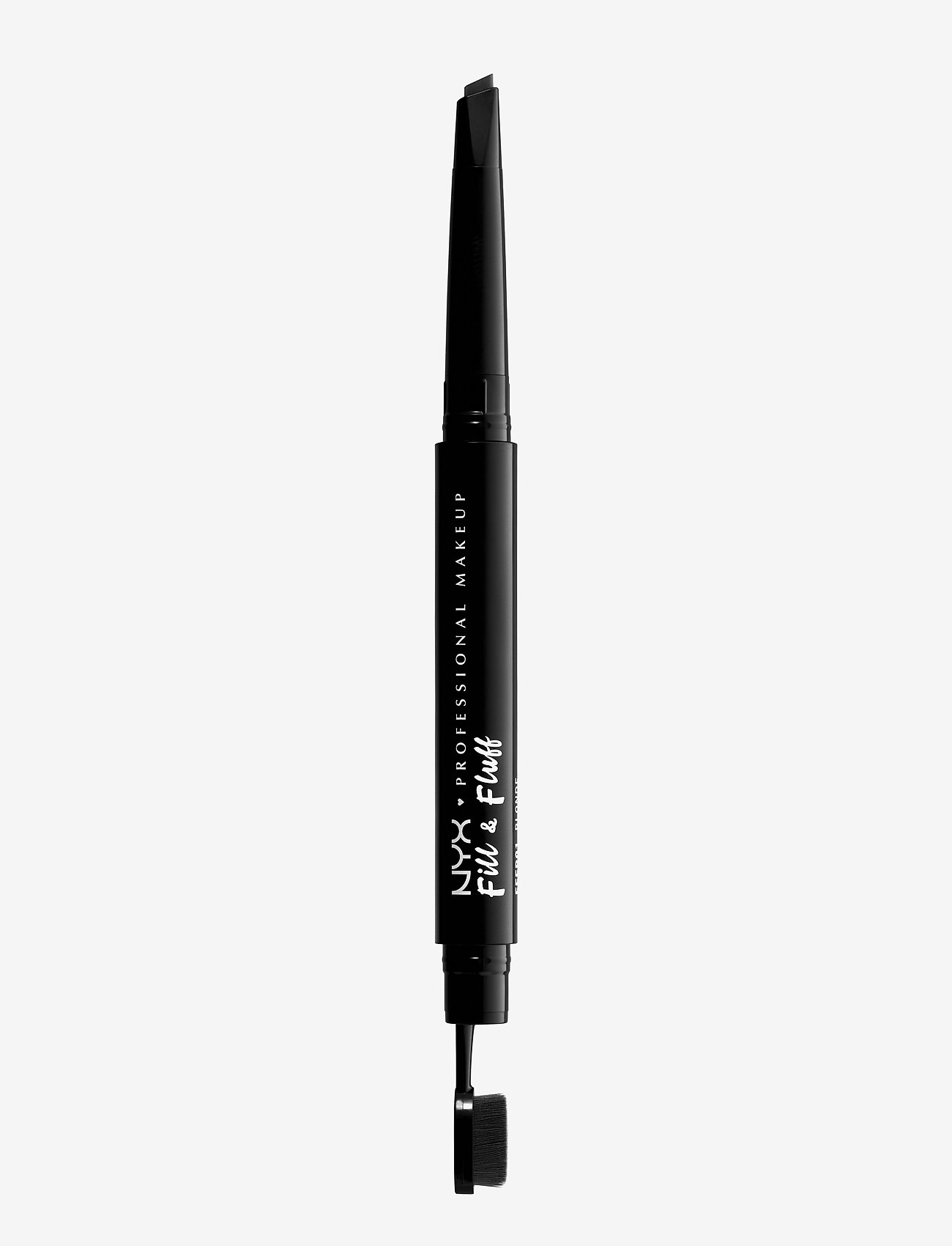 NYX Professional Makeup Fill & Fluff Eyebrow Pomade Pencil, Øjenbrynsblyant, Sort, Str: 0.2 g