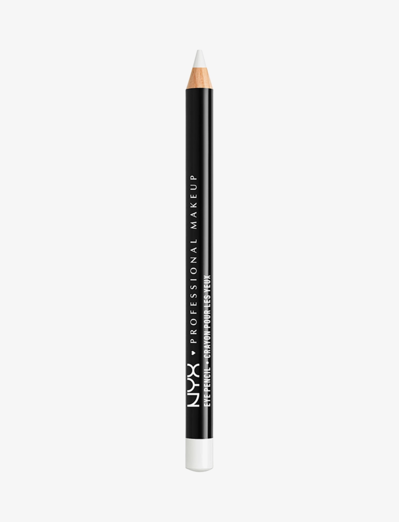 NYX Professional Makeup Slim Eye Pencil, Kohl-pen, Hvid, Str: 2.8G