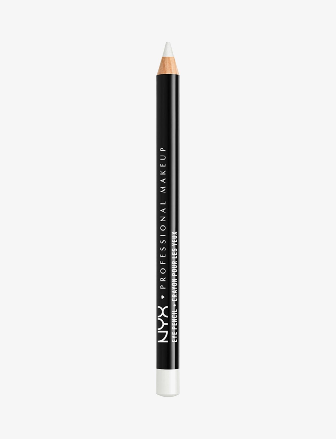 NYX Professional Makeup Slim Eye Pencil, Kohl-pen, Hvid, Str: 2.8G