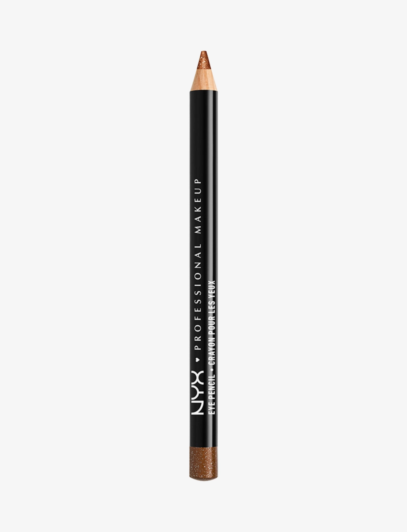 NYX Professional Makeup SLIM EYE PENCIL - Smink - BRONZE GLITTER / gold