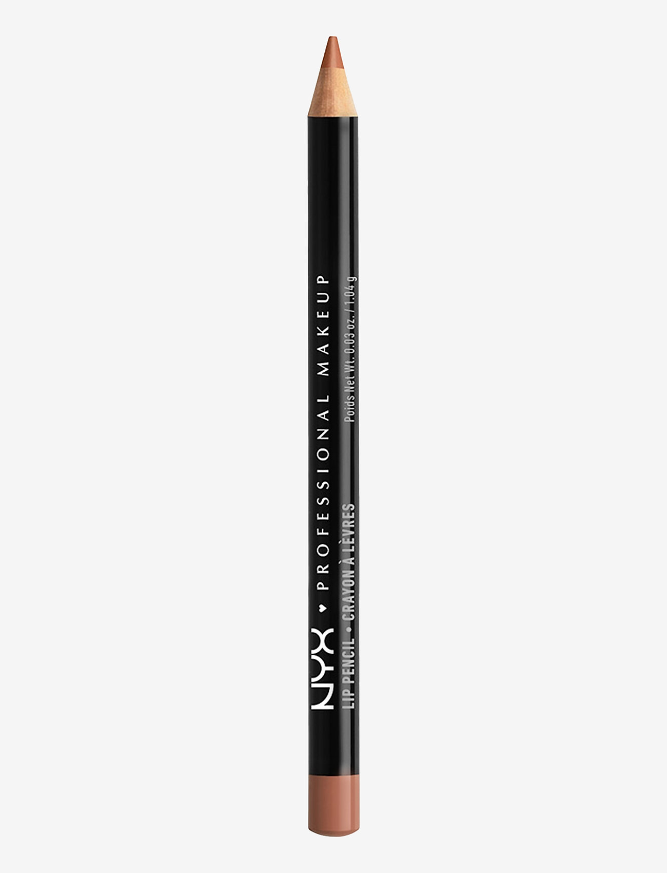NYX Professional Makeup - Slim Lip Pencil Soft Brown - smink - soft brown - 0