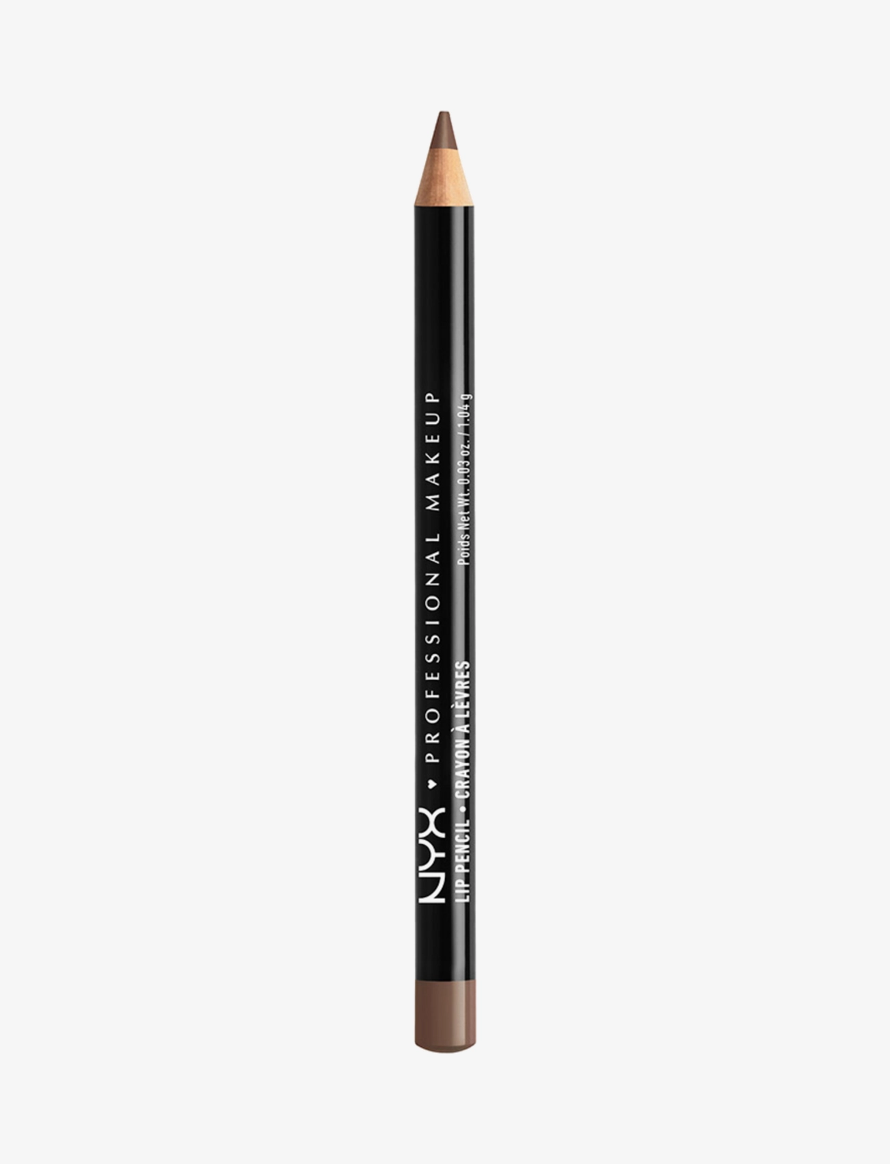 NYX Professional Makeup Slim Lip Pencil, 2.8G, Brown, Læber > Lipliner, Dame