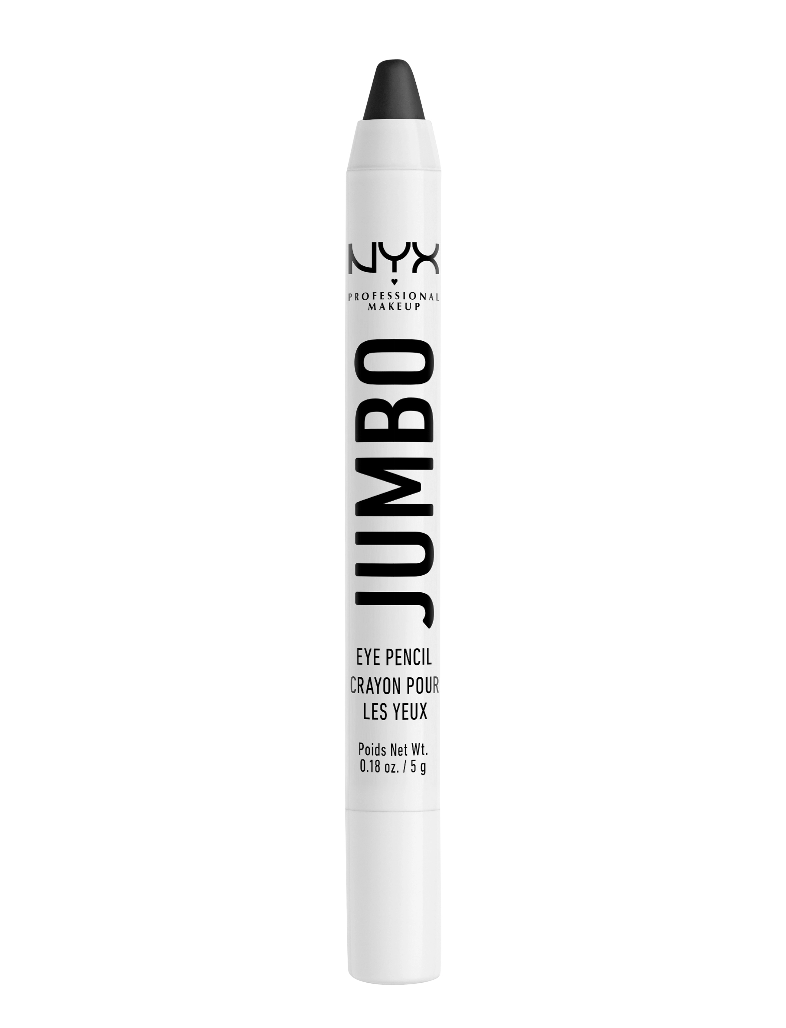 NYX Professional Makeup Nyx Professional Make Up Jumbo Eye Pencil 601 Black Bean, Eyeliner, Sort, Str: 14.74 G