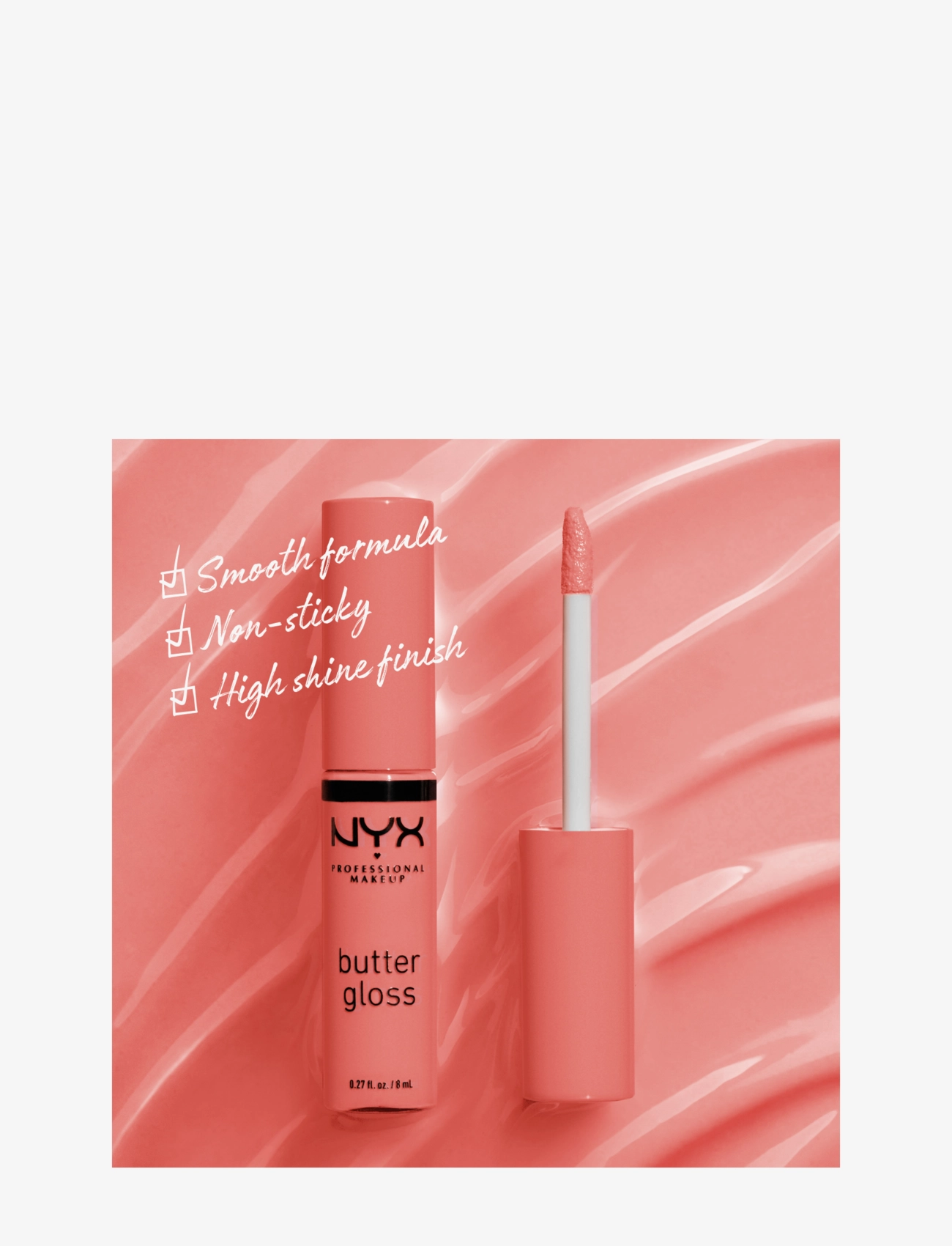 NYX Professional Makeup - BUTTER GLOSS - smink - creme brulee - 2