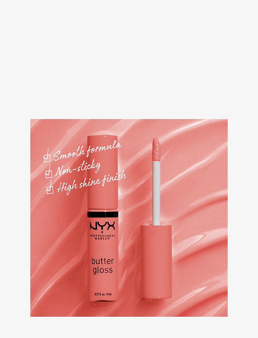 NYX Professional Makeup - BUTTER GLOSS - smink - creme brulee - 2