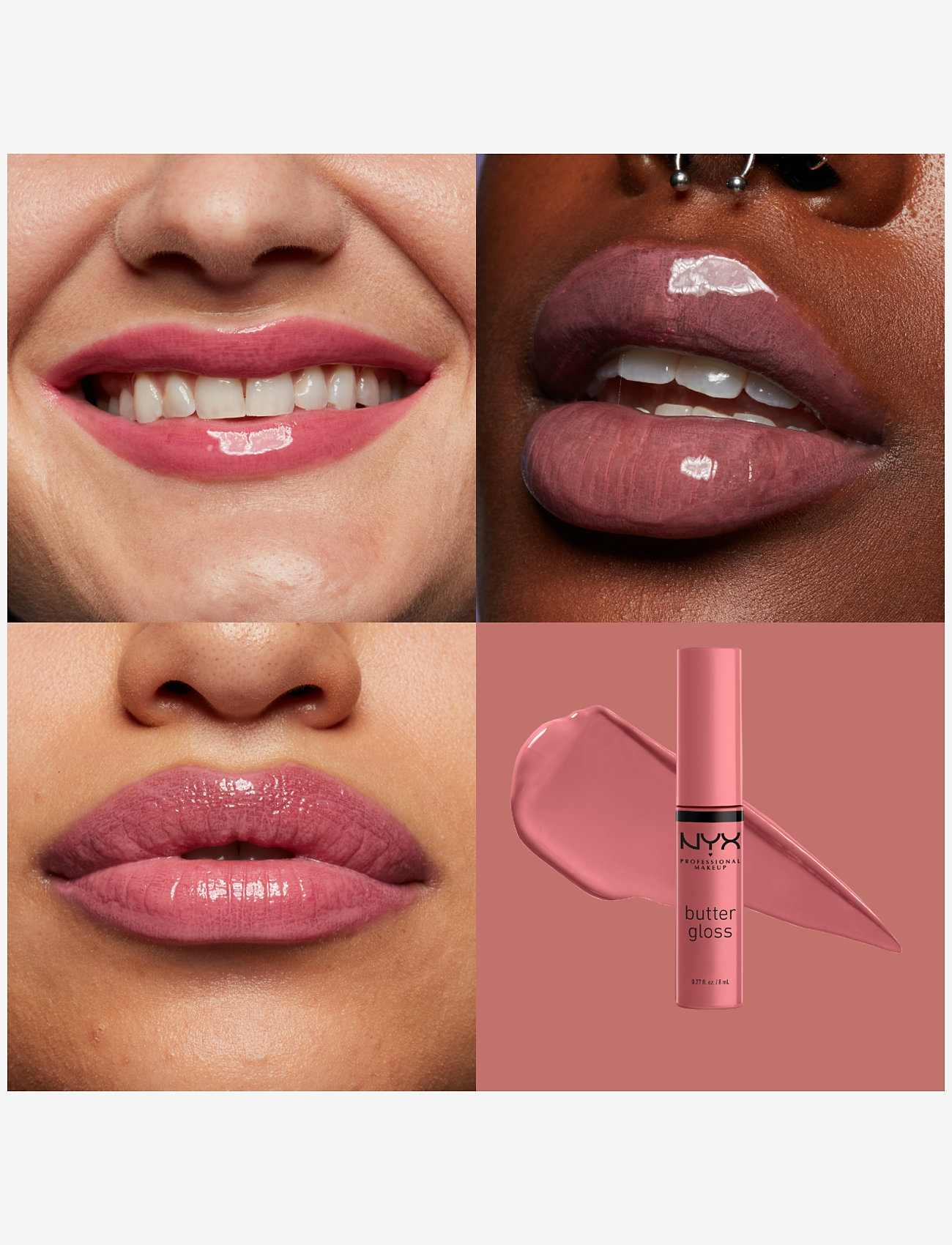 NYX Professional Makeup - BUTTER GLOSS - laveste priser - tiramisu - 2