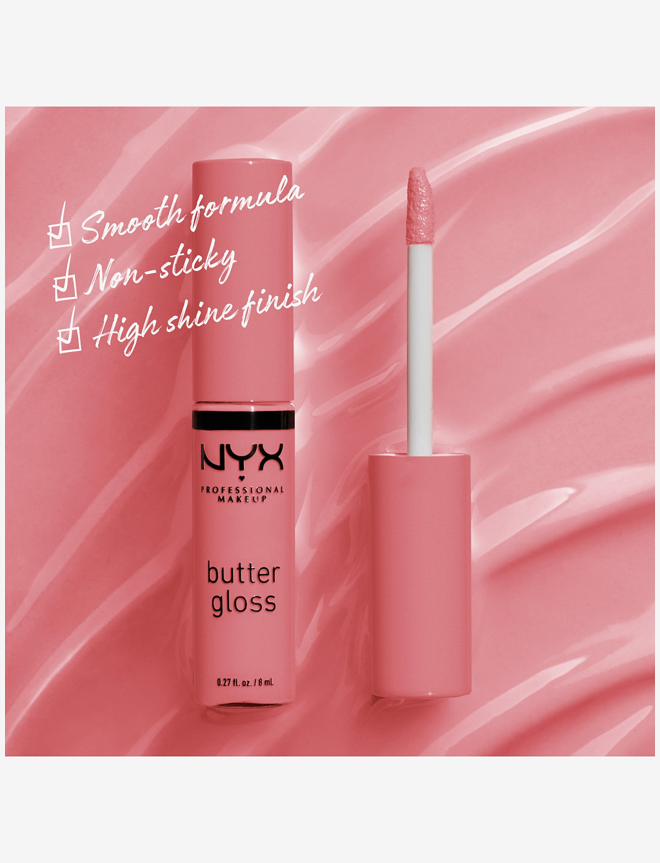 NYX Professional Makeup - BUTTER GLOSS - laveste priser - tiramisu - 1