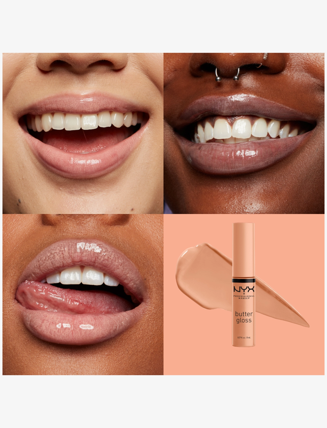 NYX Professional Makeup - BUTTER GLOSS - festtøj til outletpriser - fortune cookie - 1