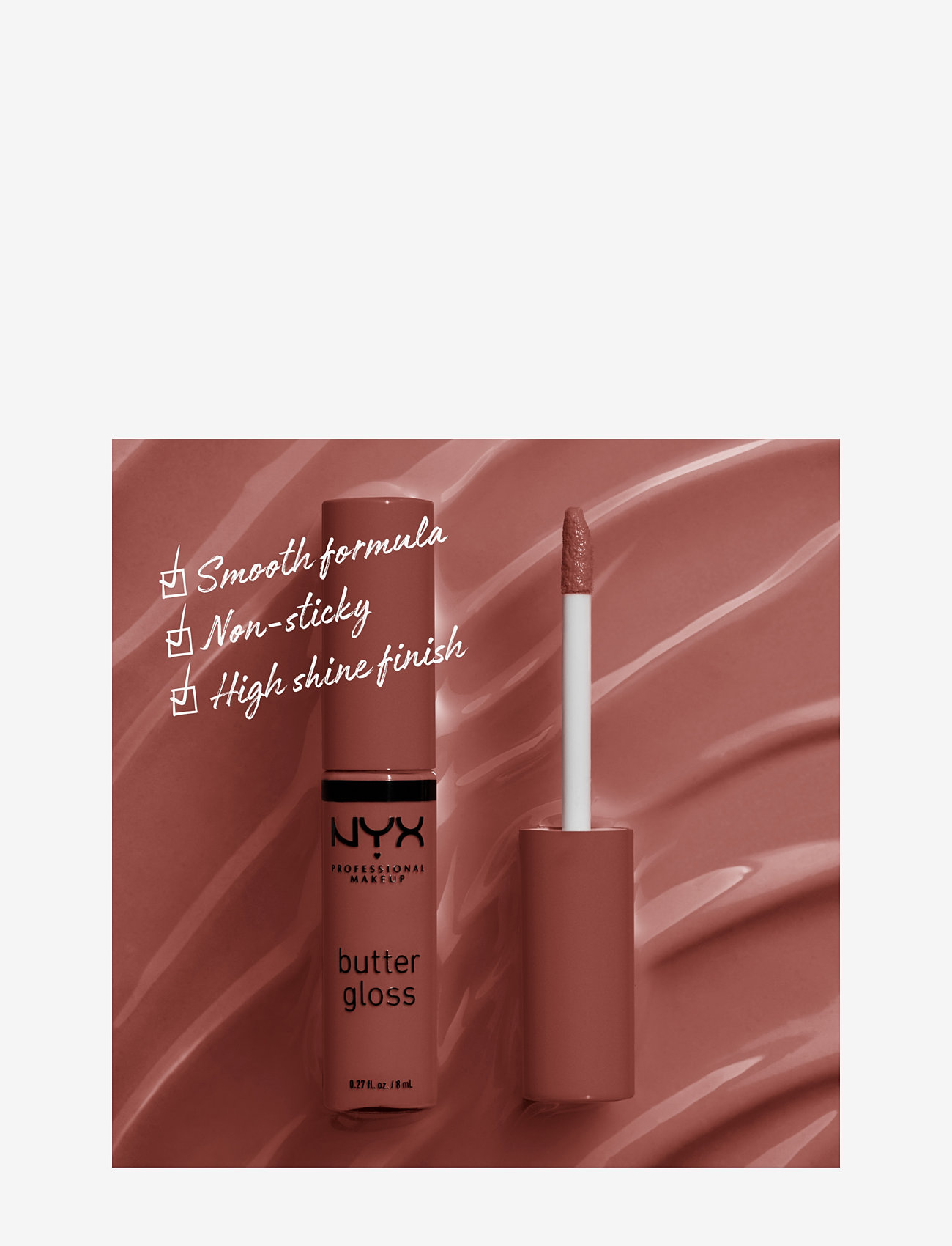 NYX Professional Makeup - BUTTER GLOSS - smink - praline - 2