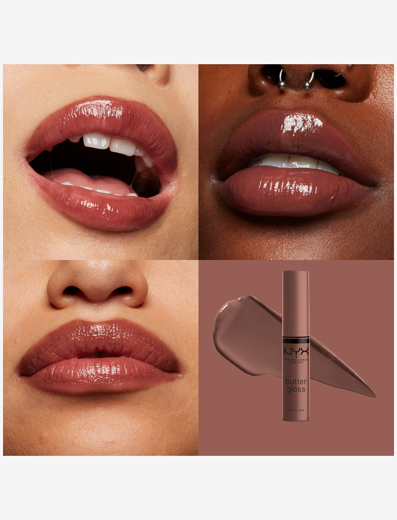 NYX Professional Makeup - BUTTER GLOSS - festtøj til outletpriser - ginger snap - 1