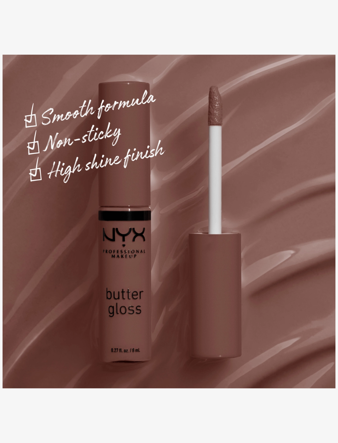NYX Professional Makeup - BUTTER GLOSS - smink - ginger snap - 2