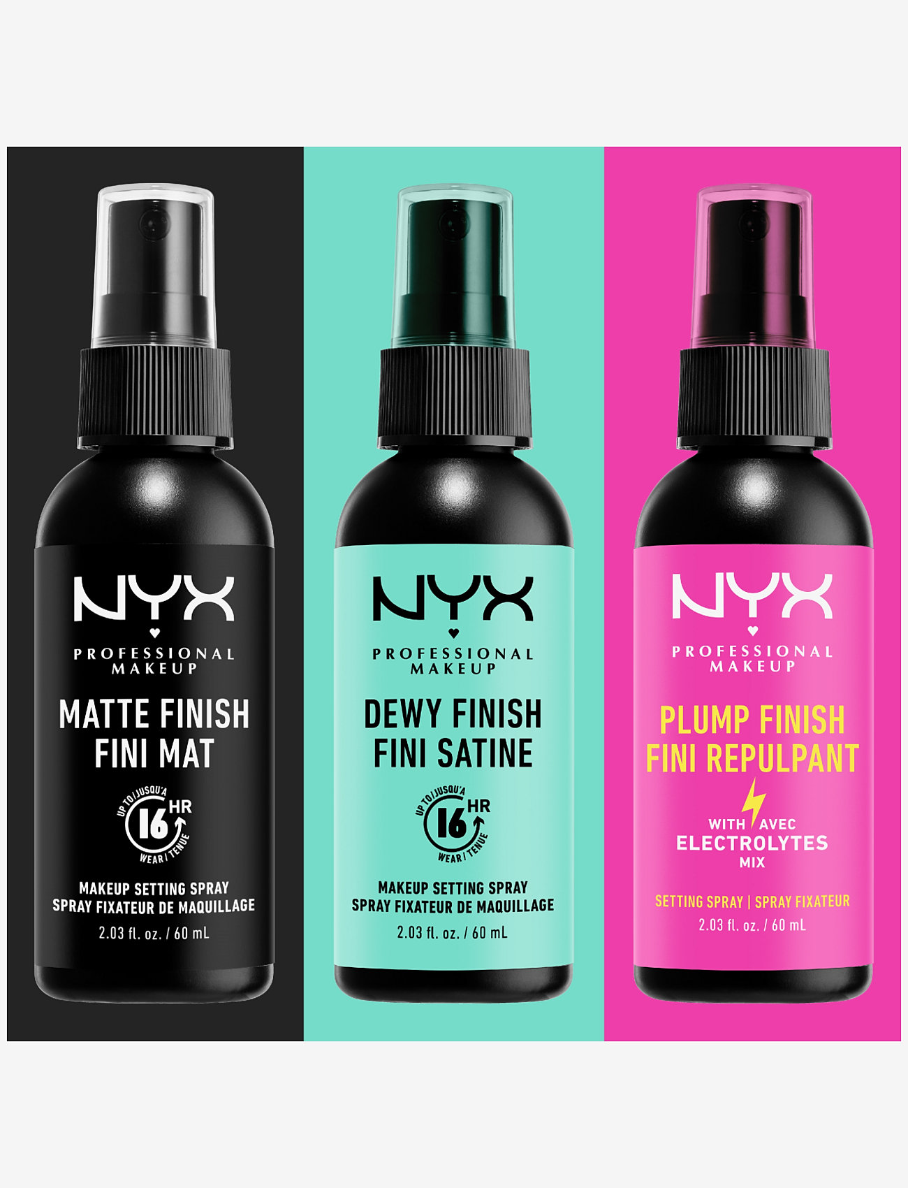 NYX Professional Makeup - NYX Professional Makeup, Matte Finish Setting Spray - smink - clear - 5