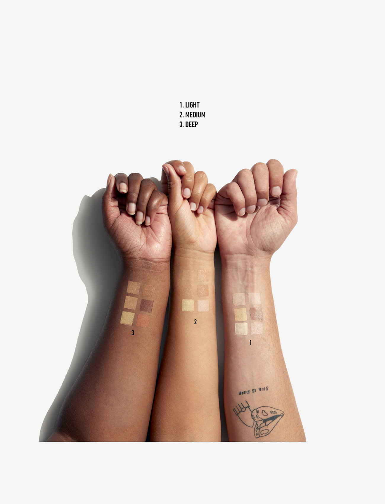 NYX Professional Makeup - 3C PALETTE - CONCEAL, CORRECT, CONTOUR - makeup - light - 3