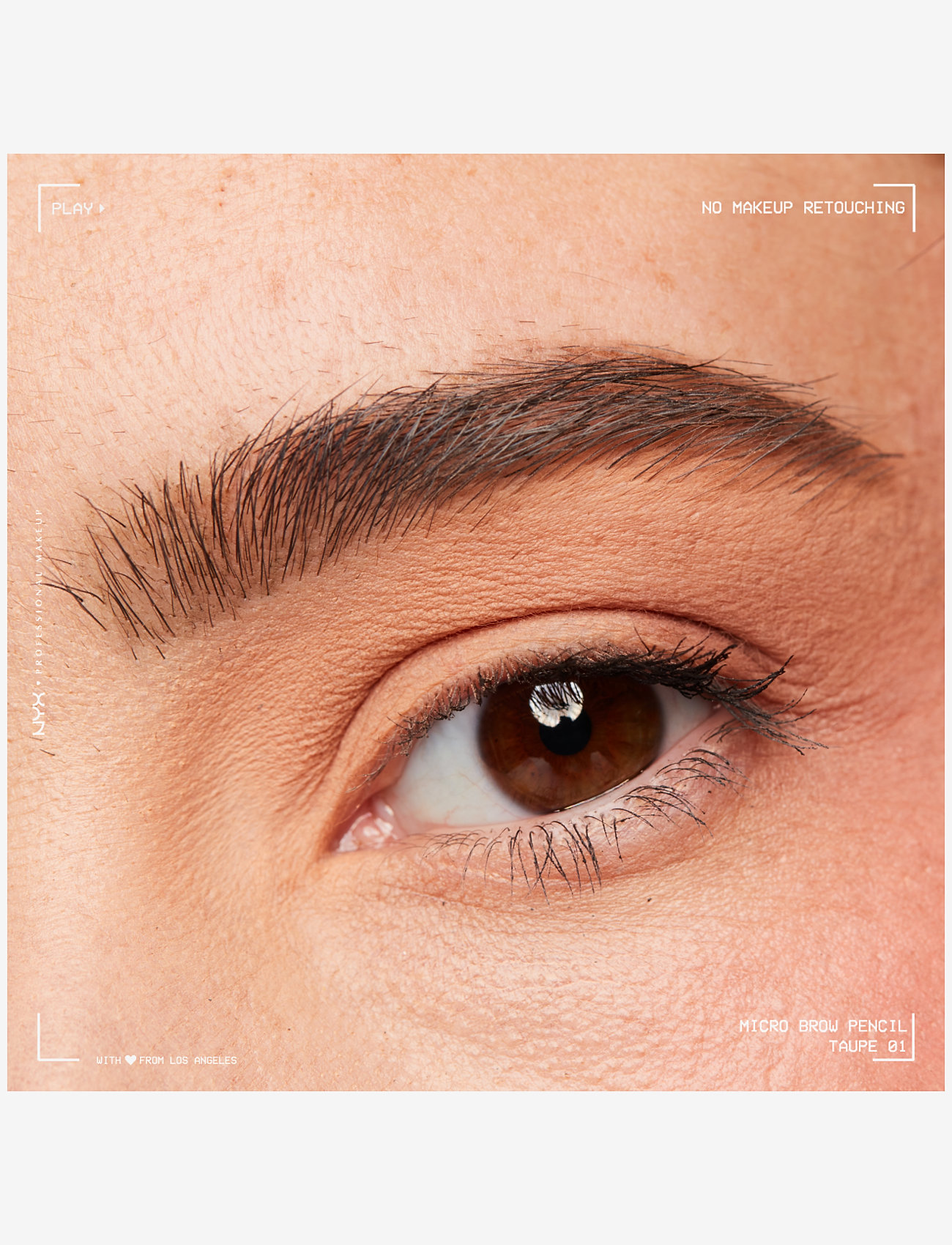 NYX Professional Makeup - NYX Professional Makeup Micro Brow 01 Taupe brow pen 0,1g - festtøj til outletpriser - taupe - 3