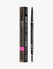 NYX Professional Makeup - NYX Professional Makeup Micro Brow 01 Taupe brow pen 0,1g - Ögonbrynspenna - taupe - 9