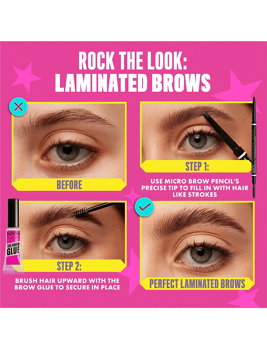 NYX Professional Makeup - NYX Professional Makeup Micro Brow 02 Blonde brow pen 0,1g - Øjne & bryn - blonde - 4