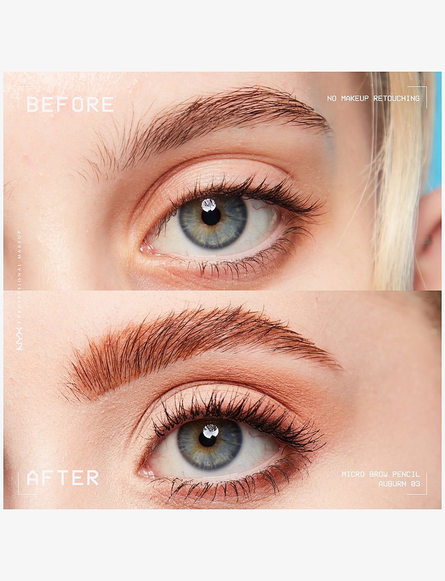 NYX Professional Makeup - NYX Professional Makeup Micro Brow 03 Auburn brow pen 0,1g - Øjne & bryn - auburn - 2