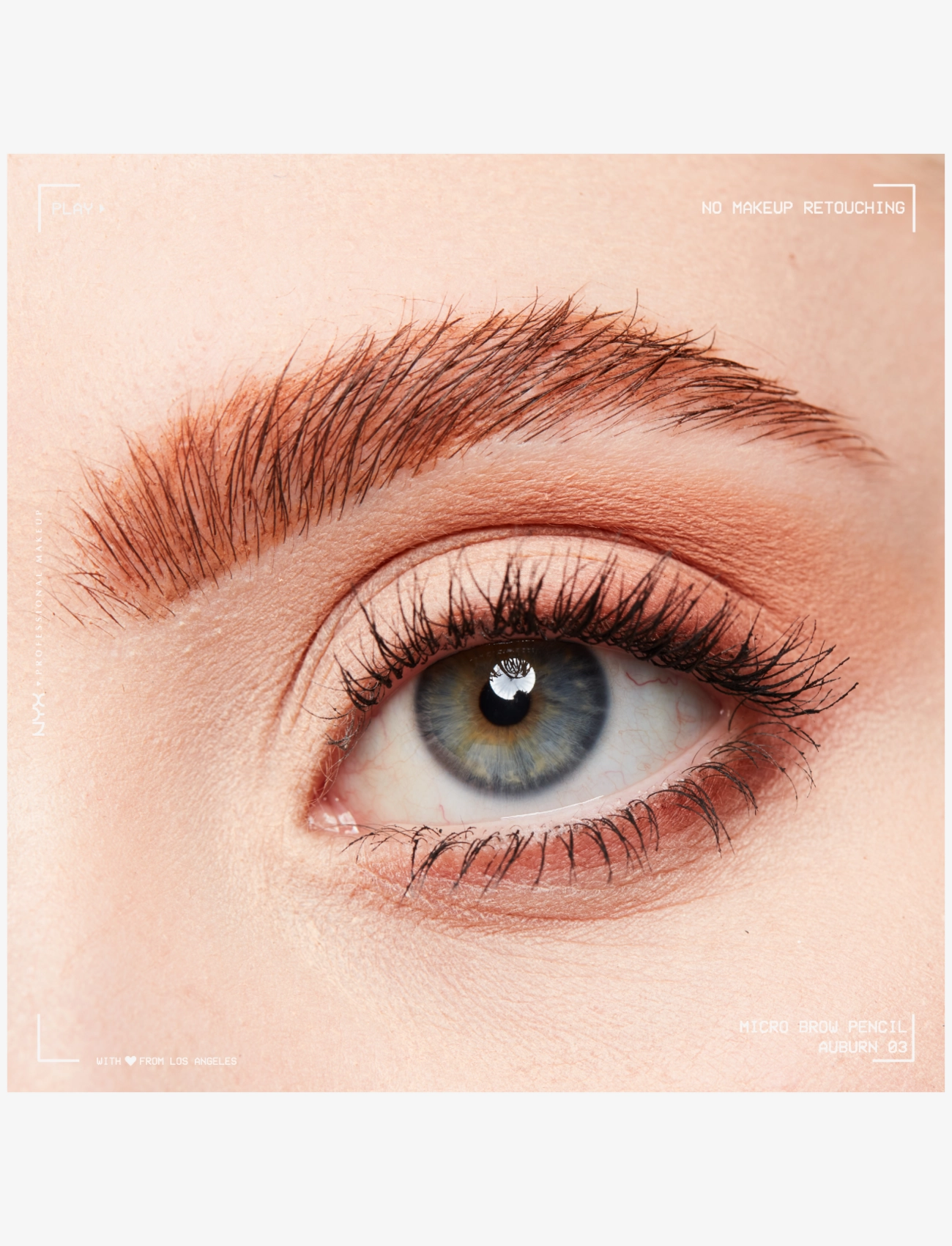 NYX Professional Makeup - NYX Professional Makeup Micro Brow 03 Auburn brow pen 0,1g - festtøj til outletpriser - auburn - 3