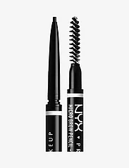 NYX Professional Makeup - NYX Professional Makeup Micro Brow 08 Black brow pen 0,1g - Øjenbrynsblyanter - black - 7