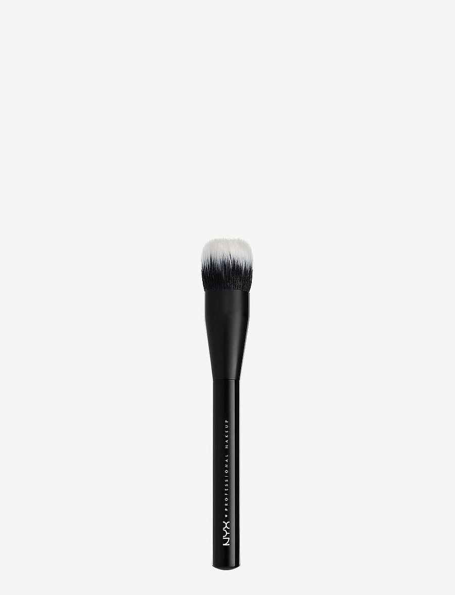NYX Professional Makeup - PRO DUAL FIBER FOUNDATION BRUSH - makeup - clear - 0