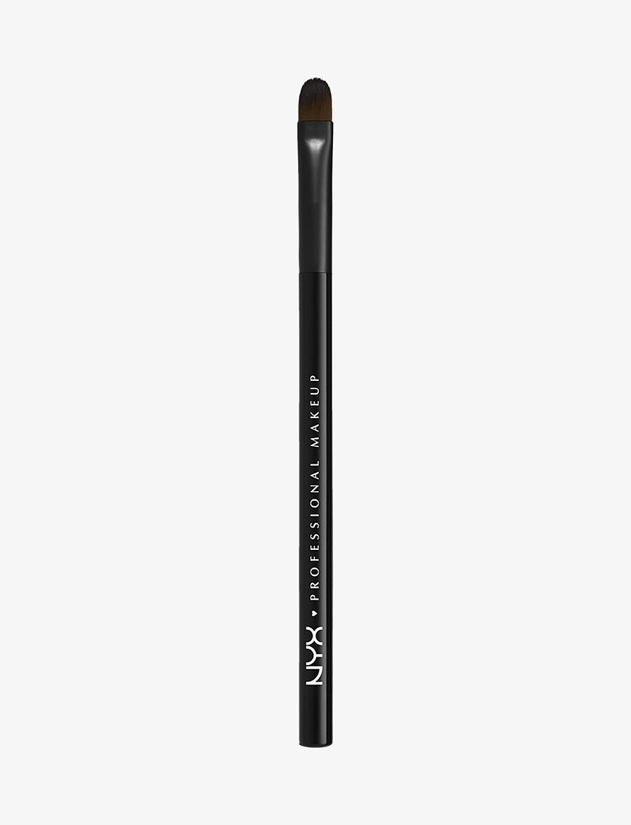NYX Professional Makeup - PRO FLAT DETAIL BRUSH - förðunarvörur - clear - 0