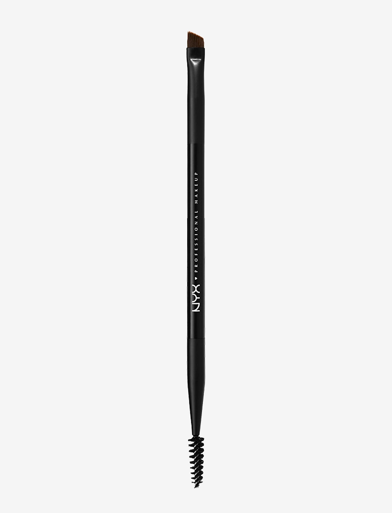 NYX Professional Makeup Pro Dual Brow Brush, Øjenbørste, Nude, Str: 5.44G