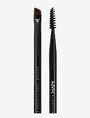 NYX Professional Makeup - PRO DUAL BROW BRUSH - luomivärisiveltimet - clear - 1