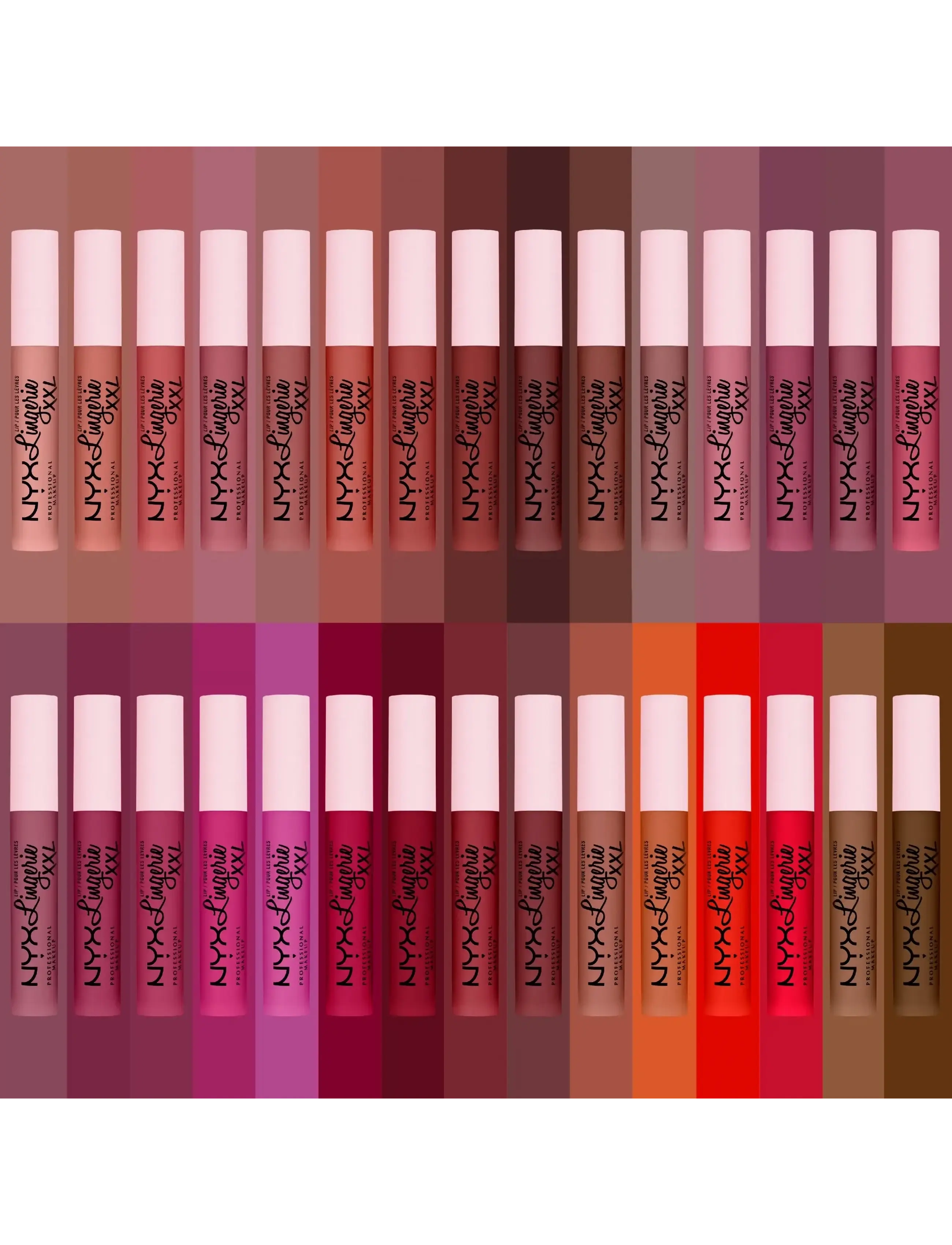 NYX Professional Makeup - NYX Professional Makeup Lip Lingerie XXL Matte Liquid Lipstick 25 Candela Babe 4 ml - candela babe - 4