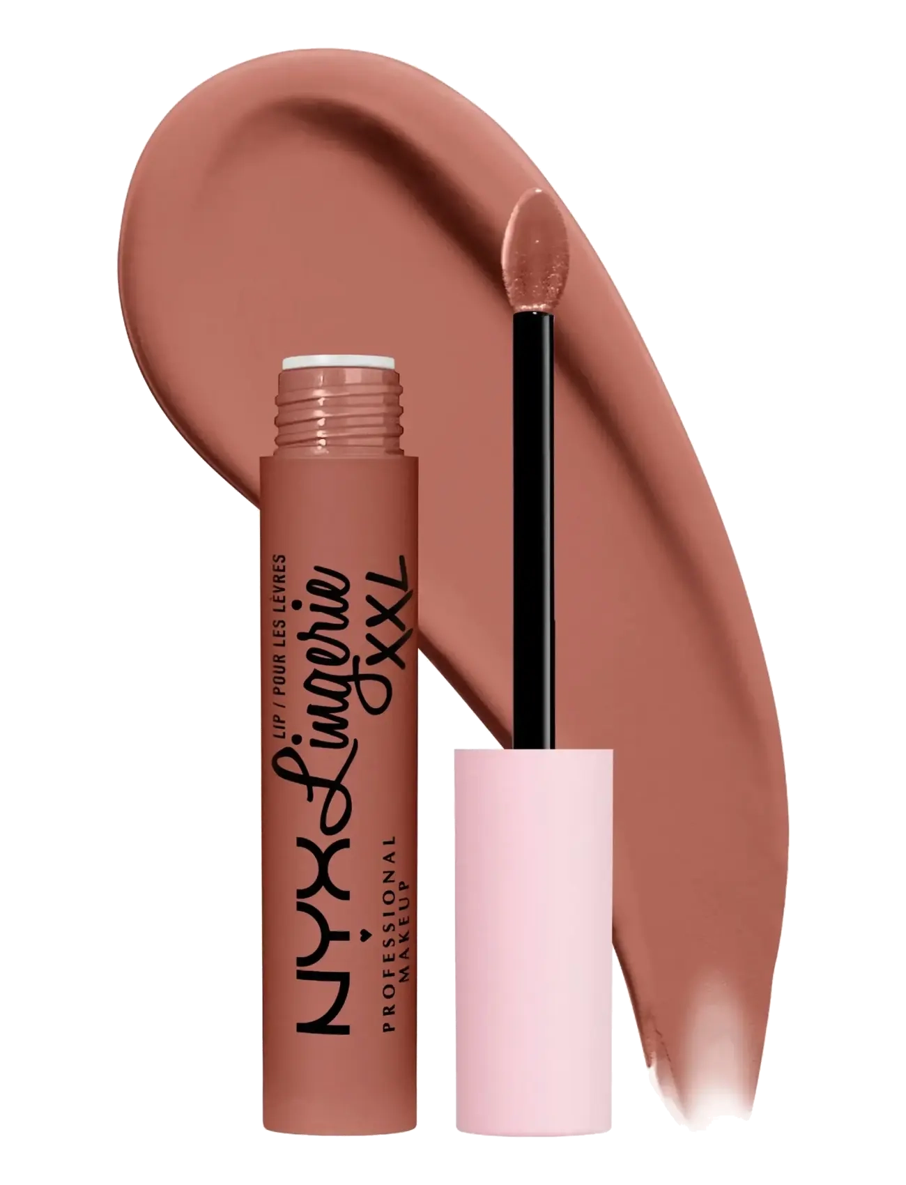NYX Professional Makeup - NYX Professional Makeup Lip Lingerie XXL Matte Liquid Lipstick 25 Candela Babe 4 ml - candela babe - 5