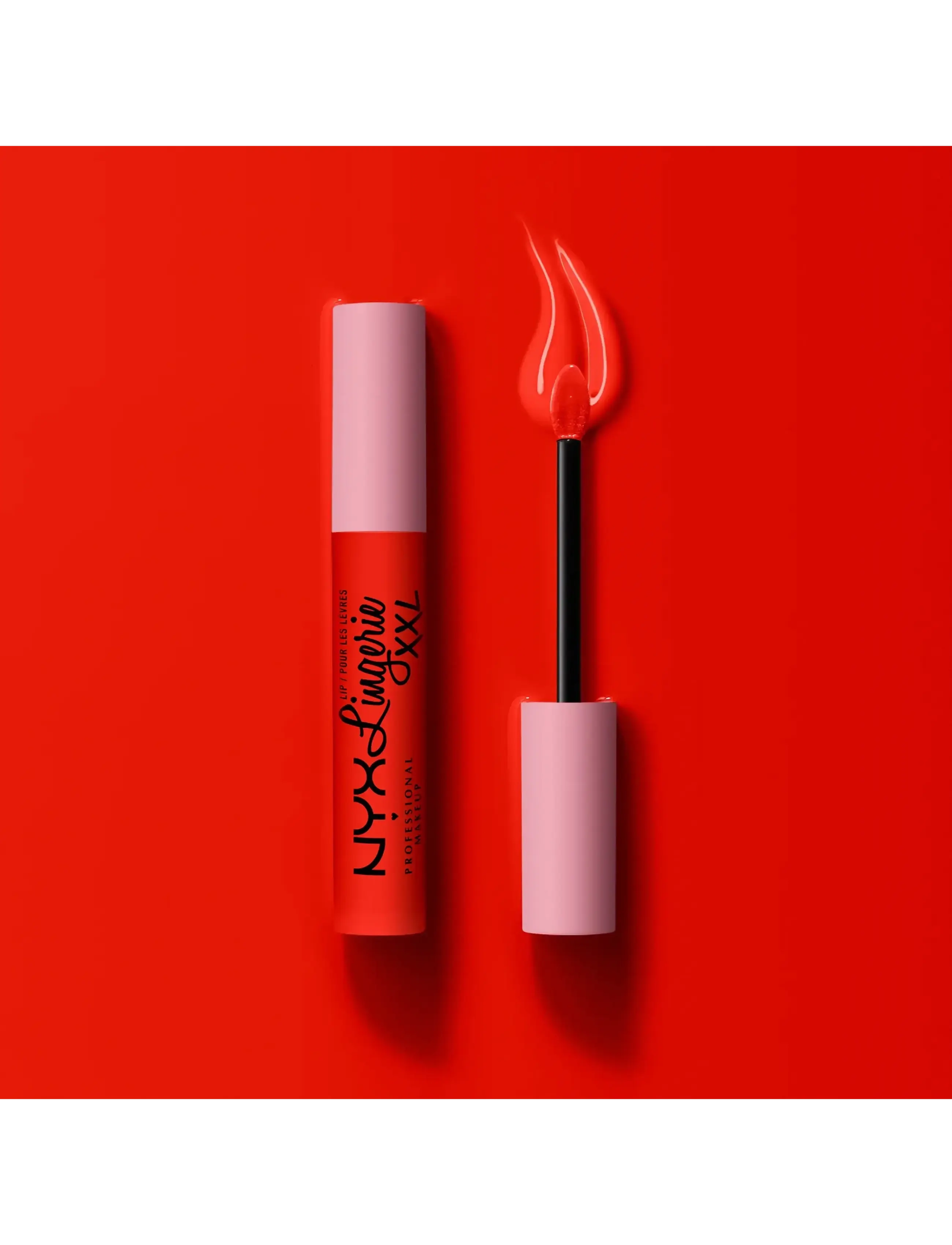 NYX Professional Makeup - NYX Professional Makeup Lip Lingerie XXL Matte Liquid Lipstick 27 On Fuego 4 ml - on fuego - 4