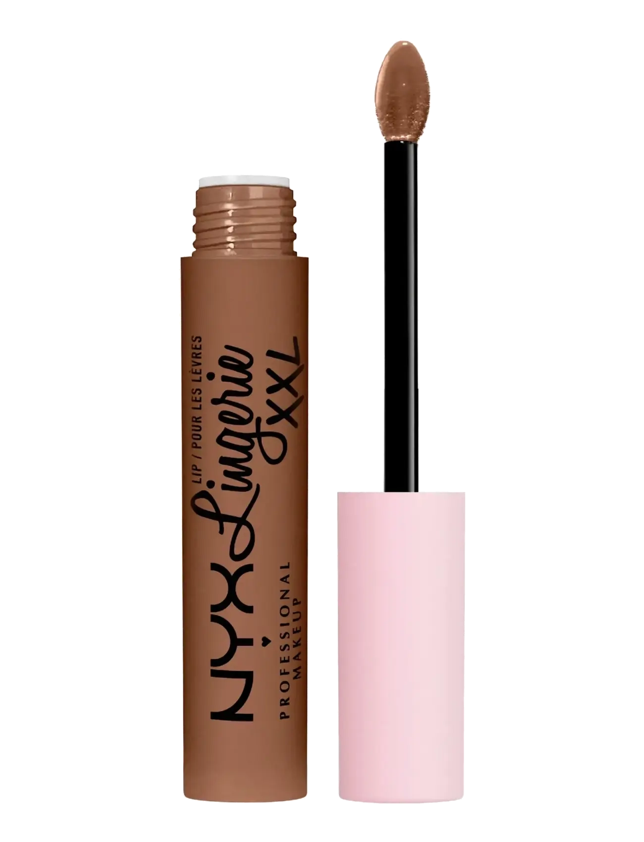 NYX Professional Makeup - NYX Professional Makeup Lip Lingerie XXL Matte Liquid Lipstick 29 Hot Caramelo 4 ml - hot caramelo - 1