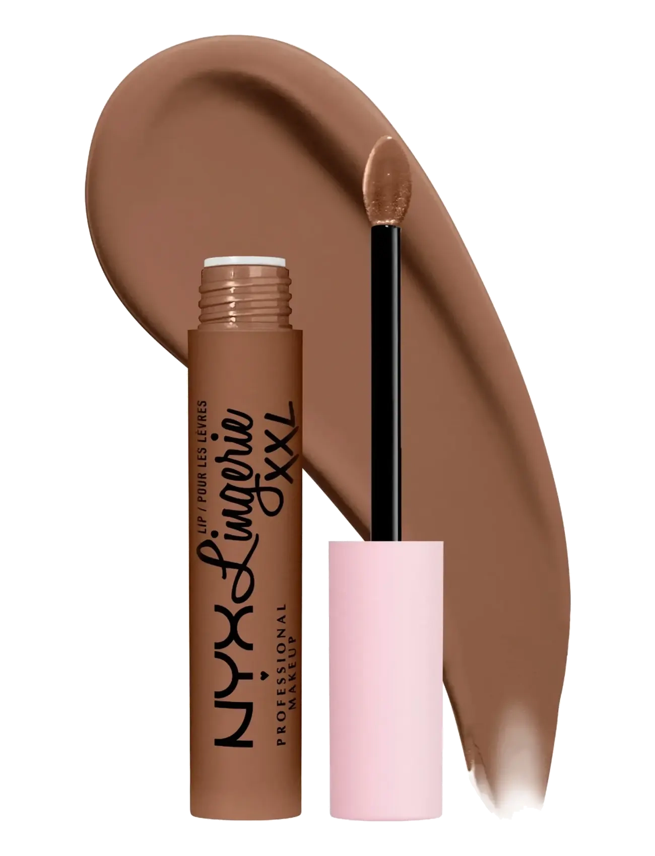 NYX Professional Makeup - NYX Professional Makeup Lip Lingerie XXL Matte Liquid Lipstick 29 Hot Caramelo 4 ml - hot caramelo - 5